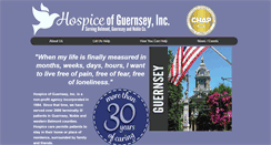 Desktop Screenshot of hospiceofguernsey.com